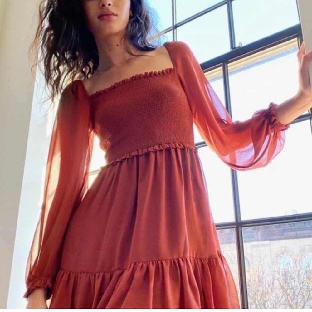 Wilfred Temptest Mini Long Sleeve Dress